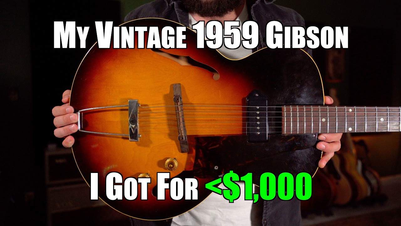 My 1959 Gibson ES-125T - The Guitar I Never Expected to Fall In Love With - MY NUMBER 1