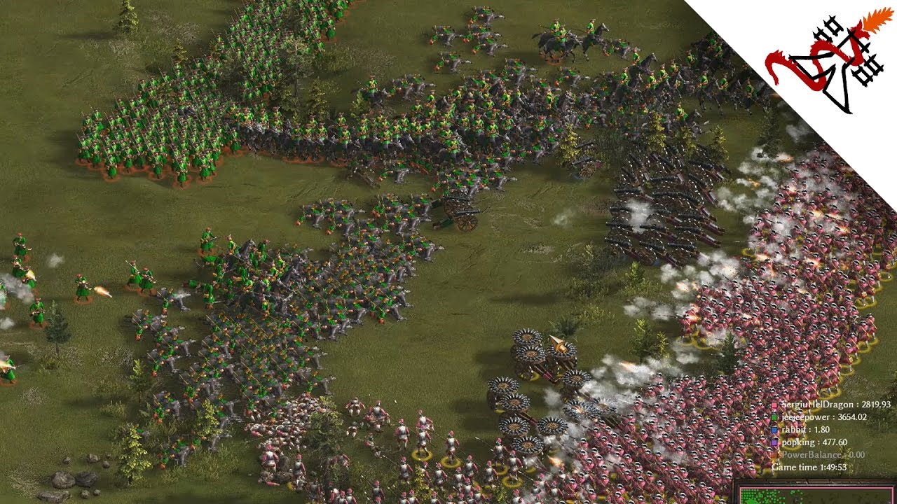Cossacks 3 - 5P FFA RISE OF AN EMPIRE | Multiplayer Gameplay