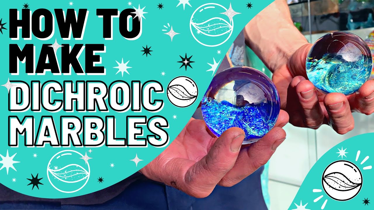 How to Make Dichroic Glass Marbles With Glass Artist John Gibbons