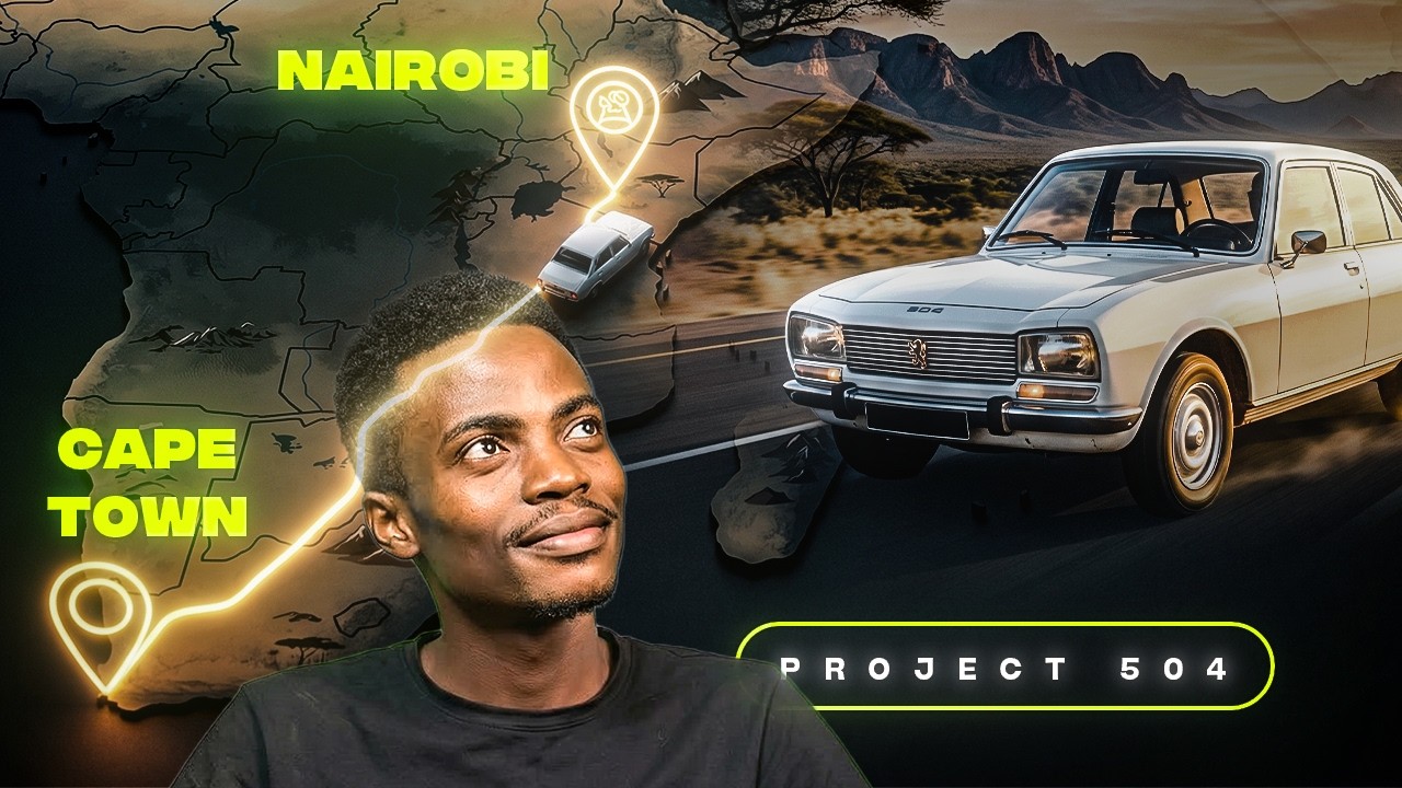 Meet the Man Driving From Nairobi to Cape Town in a 40-Year-Old Peugeot 504