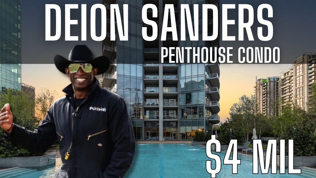 Пентхаус Деона Сандерса в Далласе за 4 миллиона долларов: заглянем внутрь квартиры Azure, принадл...