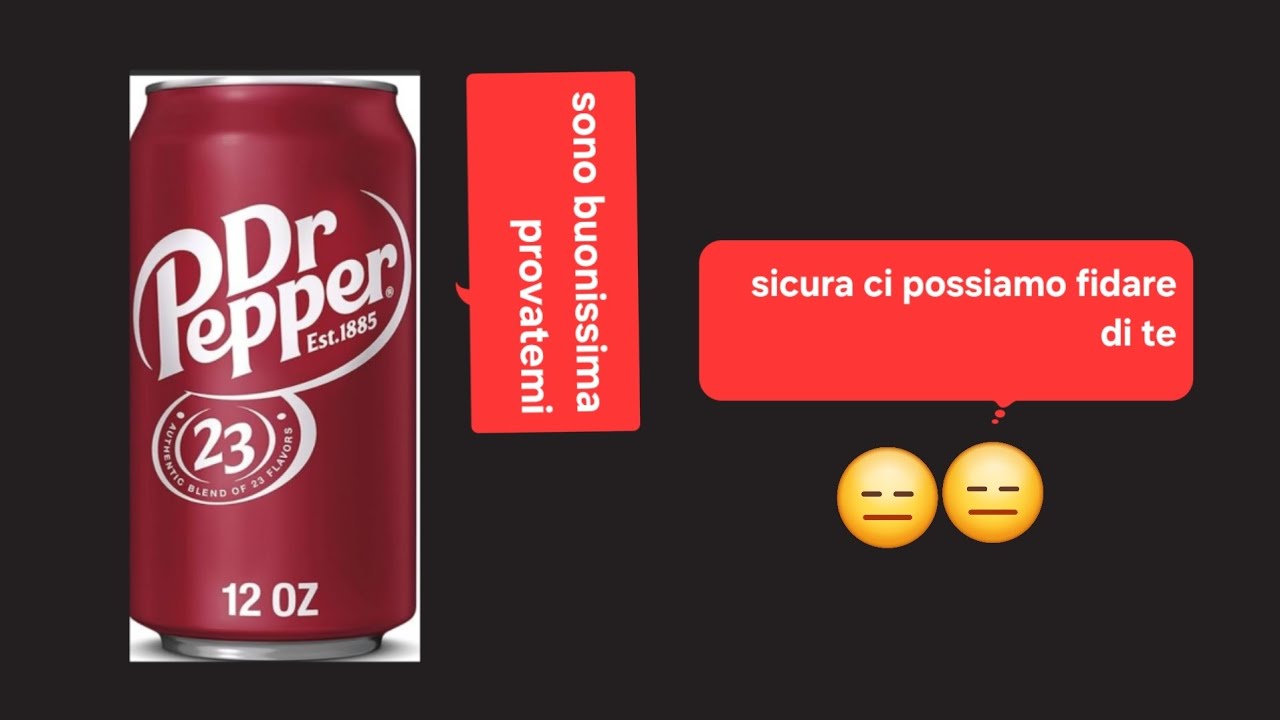 I miei nonni assaggiano a dottor Pepper