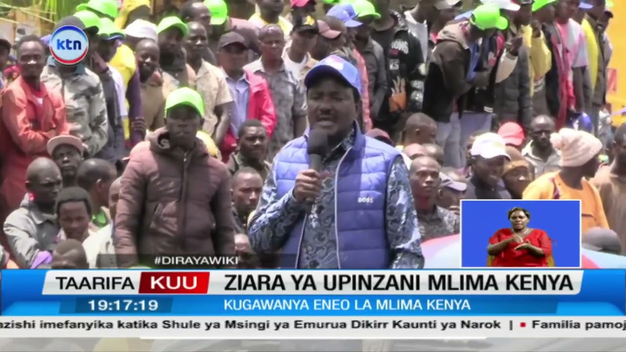 Vinara wa Upinzani Waanza Ziara ya Kisiasa Mlima Kenya Mashariki