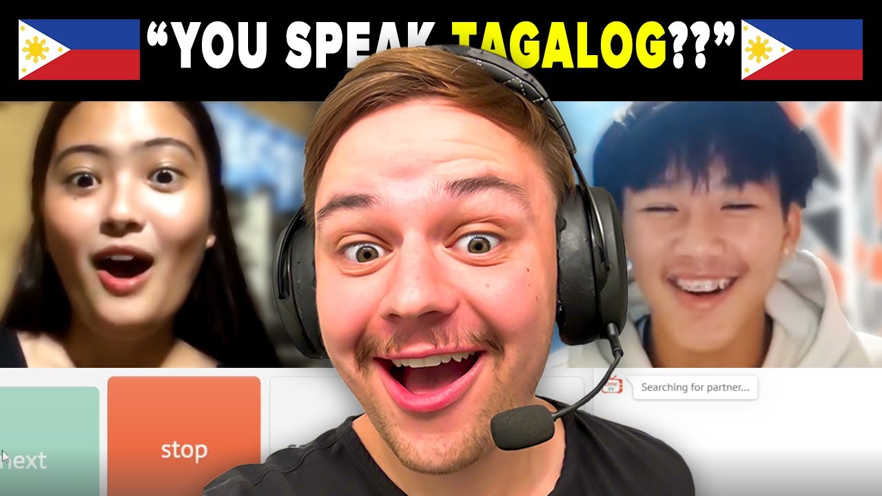 Filipinos DIDN'T KNOW I Could Speak Their Language! - Omegle Reactions
