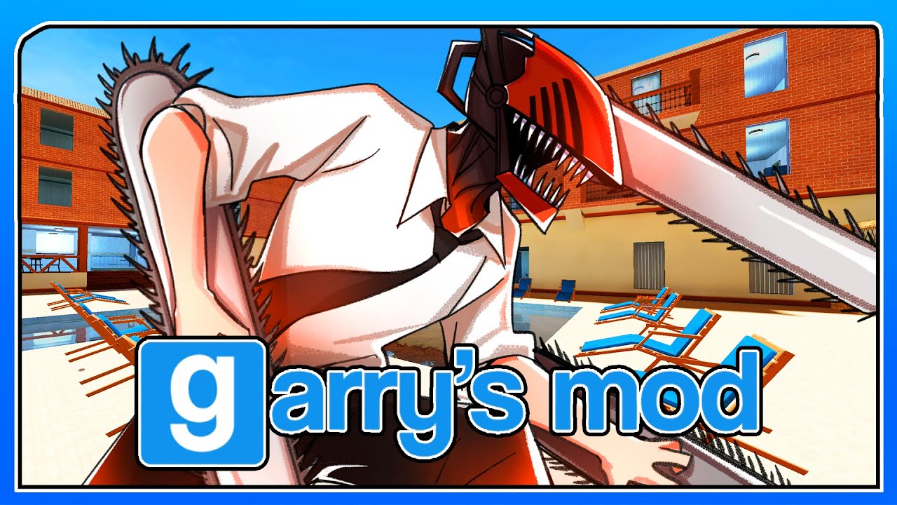หัวเลื่อย!! XD มาพักโรงแรมเจอ Chainsaw man | Garry's Mod Multiplayer Gameplay