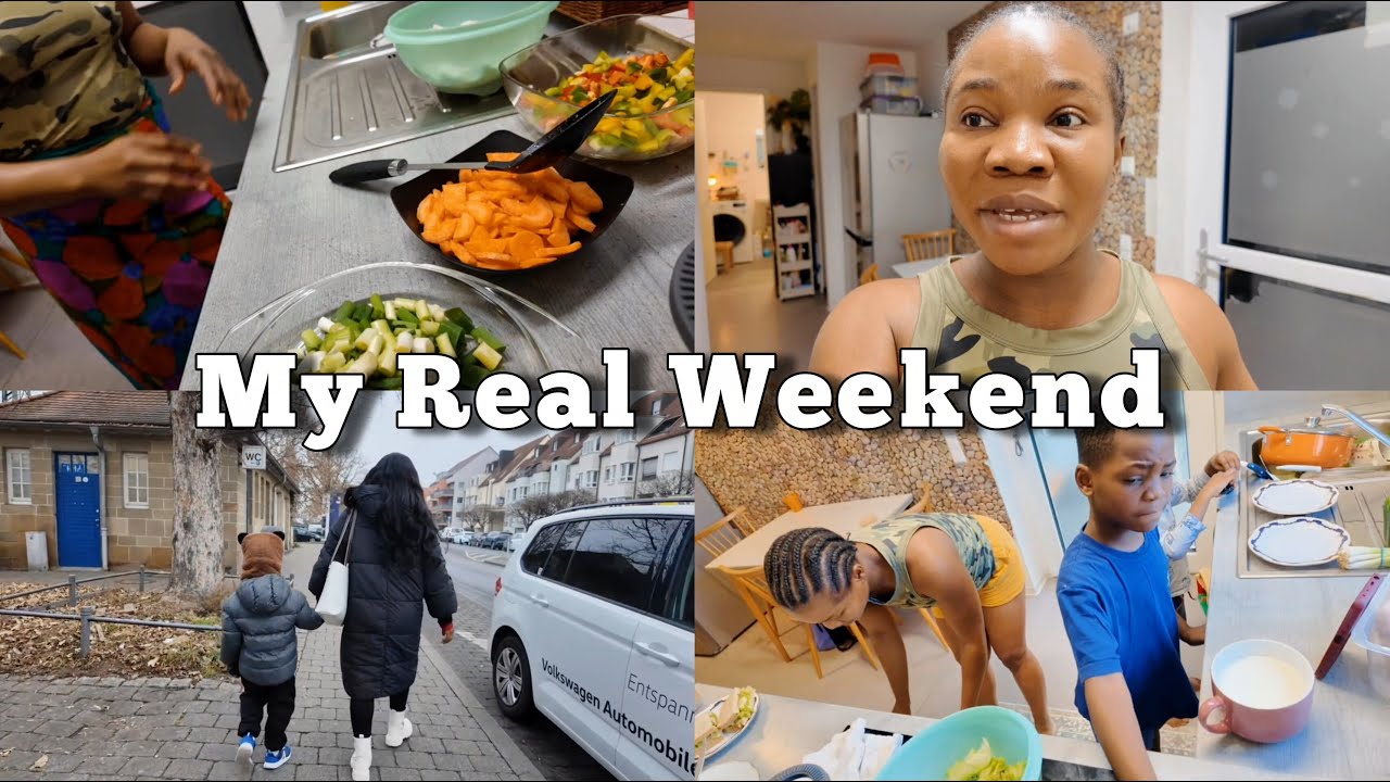 Weekends in My Life as a Single Mom of 2 Living ALONE in Germany🇩🇪| Shopping, Cooking & Church