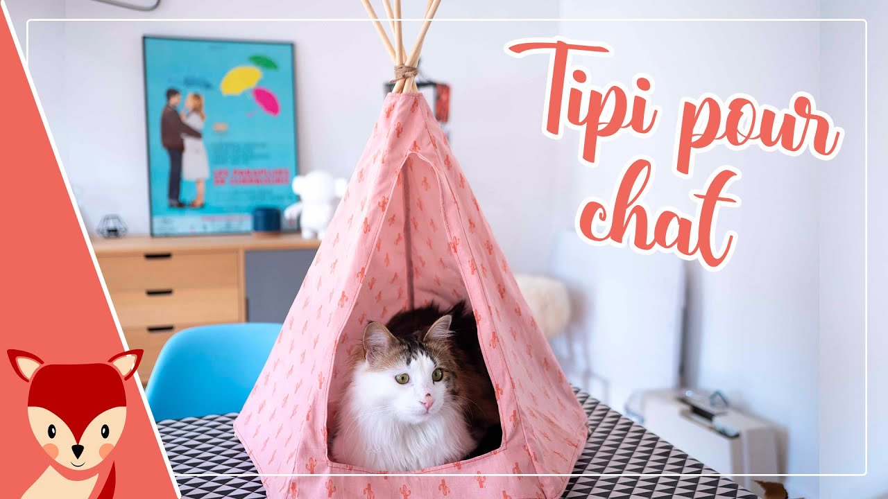 DIY Tipi pour chat