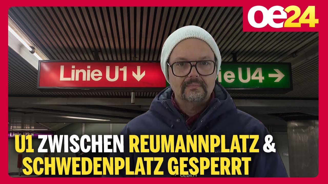 U1 zwischen Reumannplatz & Schwedenplatz gesperrt