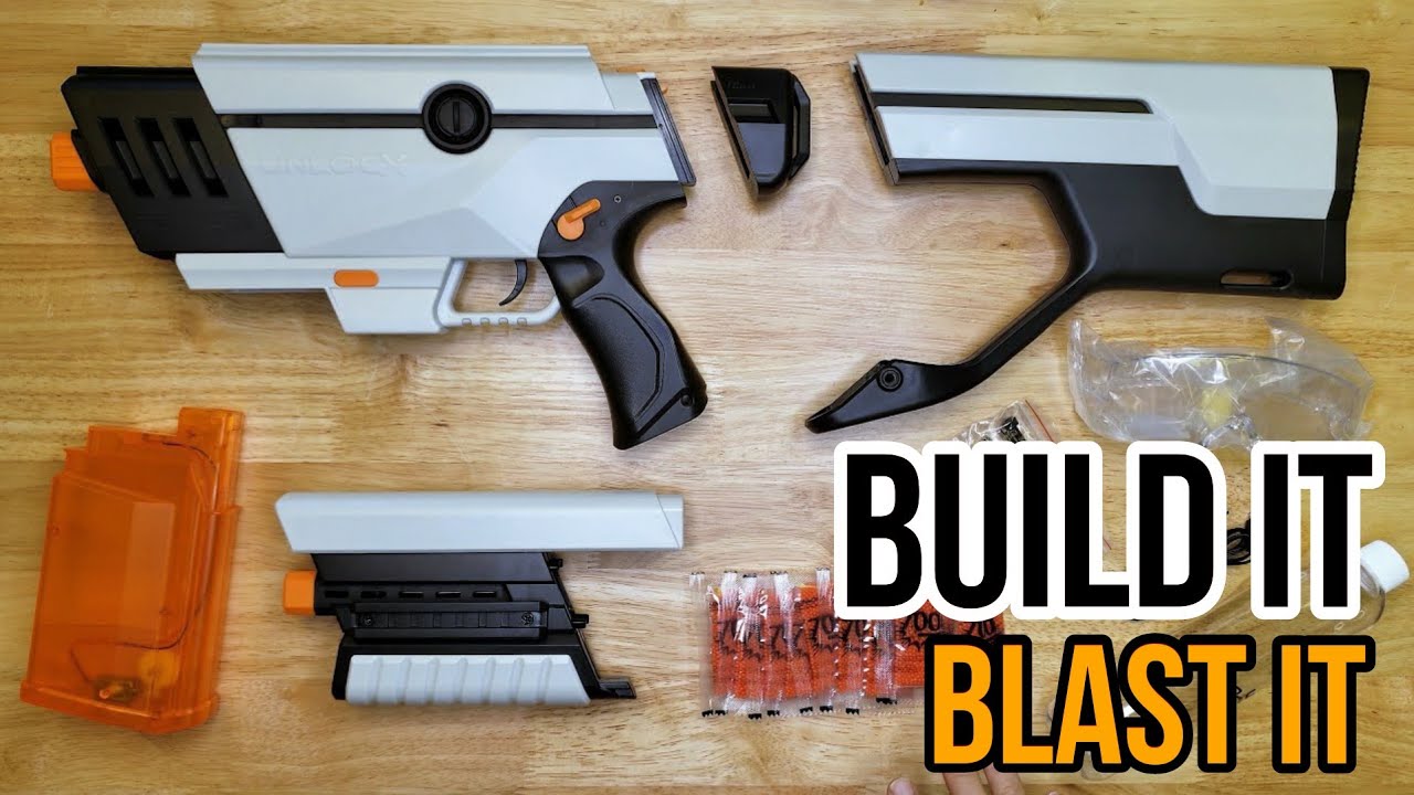 Что в коробке? Распаковка и подробный обзор UNLOCX GEL BLASTER | VS Splatrball Gun SRB400 SRB1200