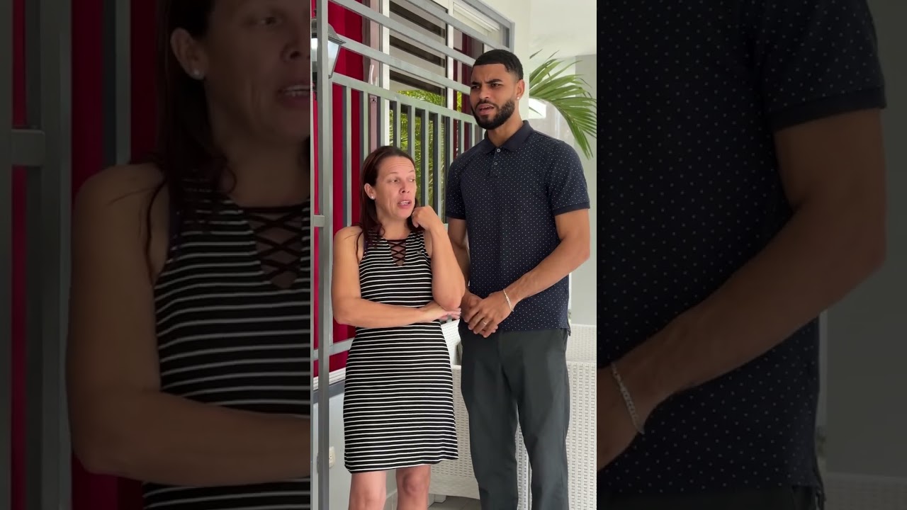 Echaba su suegra fuera sin imaginar que su esposo veía todo