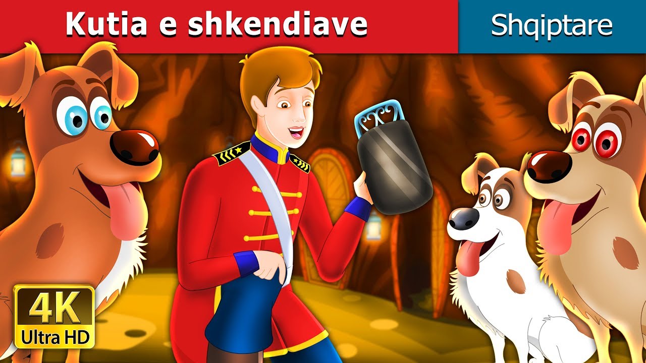 Kutia e shkendiave | The Tinder Box Story in Albanian | @AlbanianFairyTales