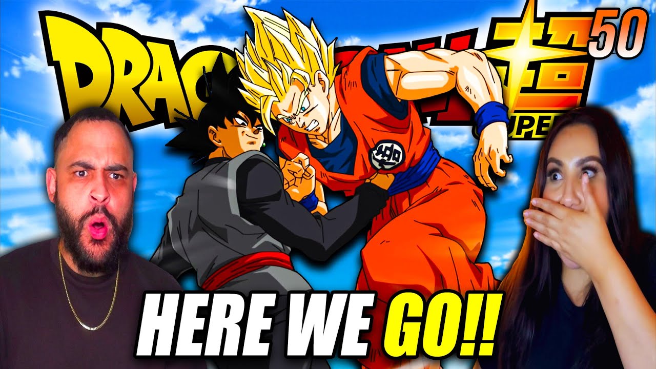 РЕАКЦИЯ ДЕВУШКИ НА GOKU BLACK VS GOKU! Dragon Ball Super Episode 50