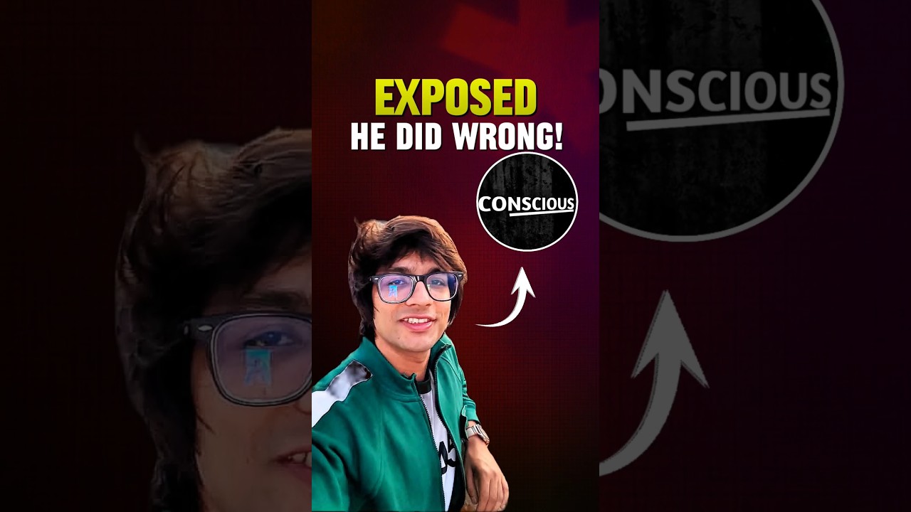 SOURAV JOSHI VS CONSCIOUS EXPOSED #souravjoshivlogs