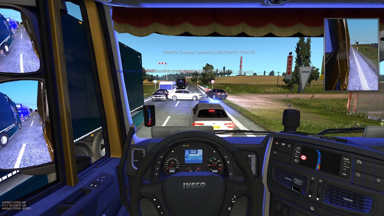 ETS2MP Admin's life not very easy on the CD-road