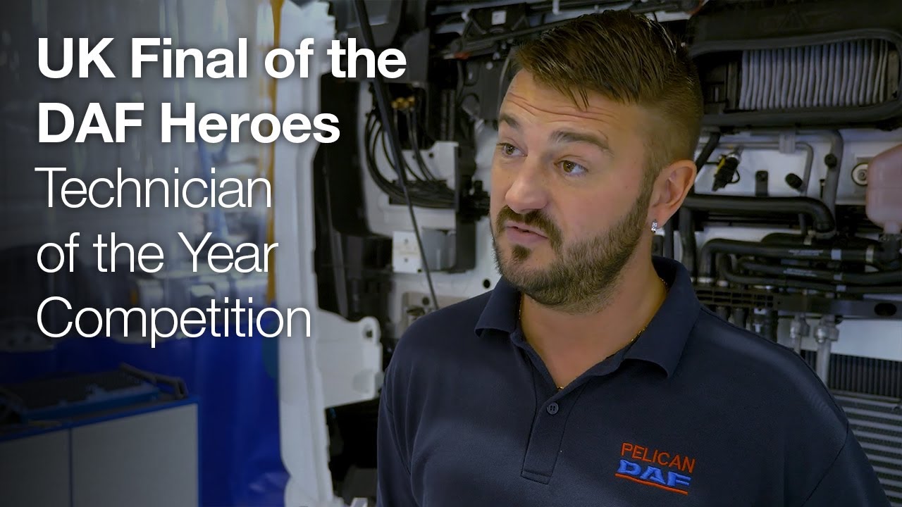 UK Final of the DAF Heroes – Technician of the Year competition