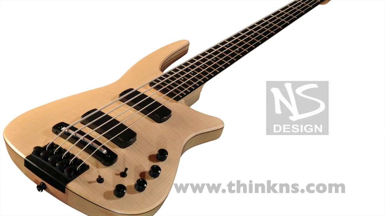 NS Design CR5 Radius Fretted Demo - Just Bass It