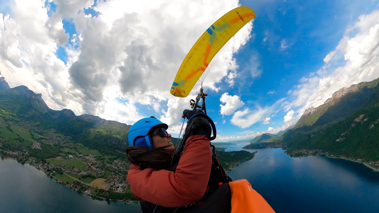 Paragliding full stall gone wrong!