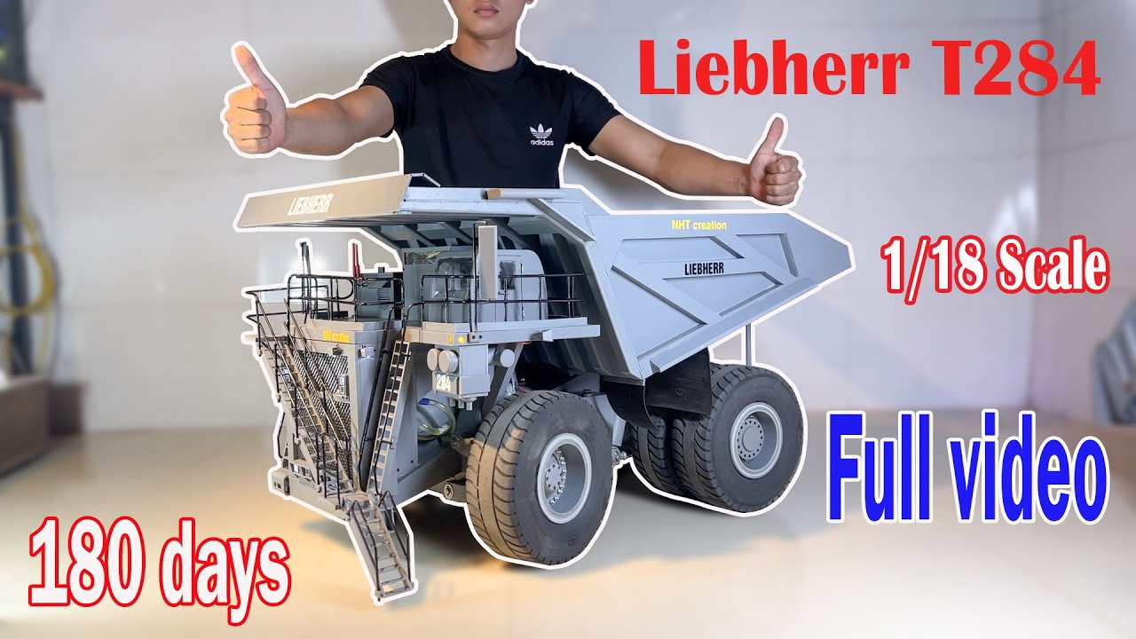 Homemade Liebherr T284 100% finished after 180 days, from PVC | NHT creation