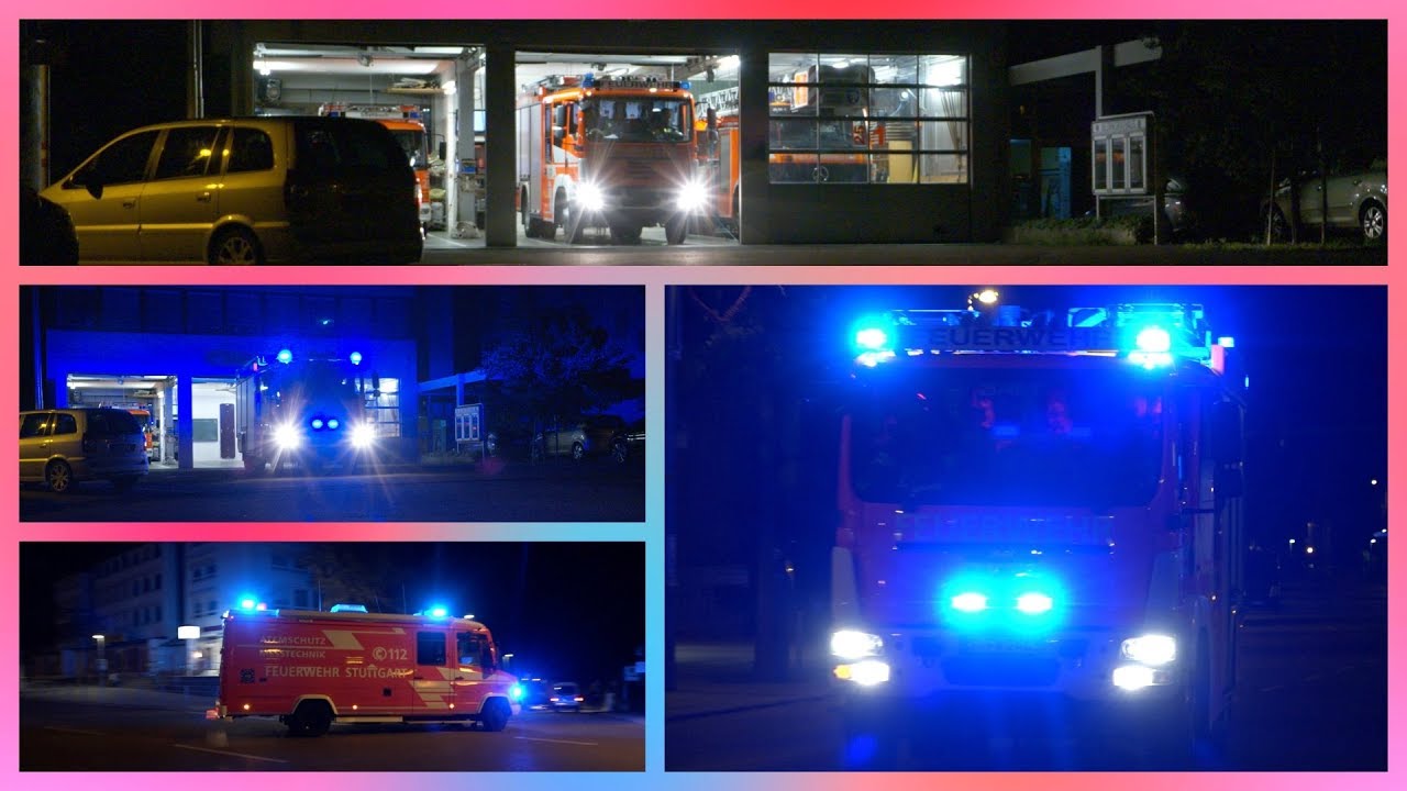 ++ ALARM für FREIWILLIGE FEUERWEHR SILLENBUCH ++ [erstmalig] - Ausrücken + EINSATZFAHRTEN - [A]
