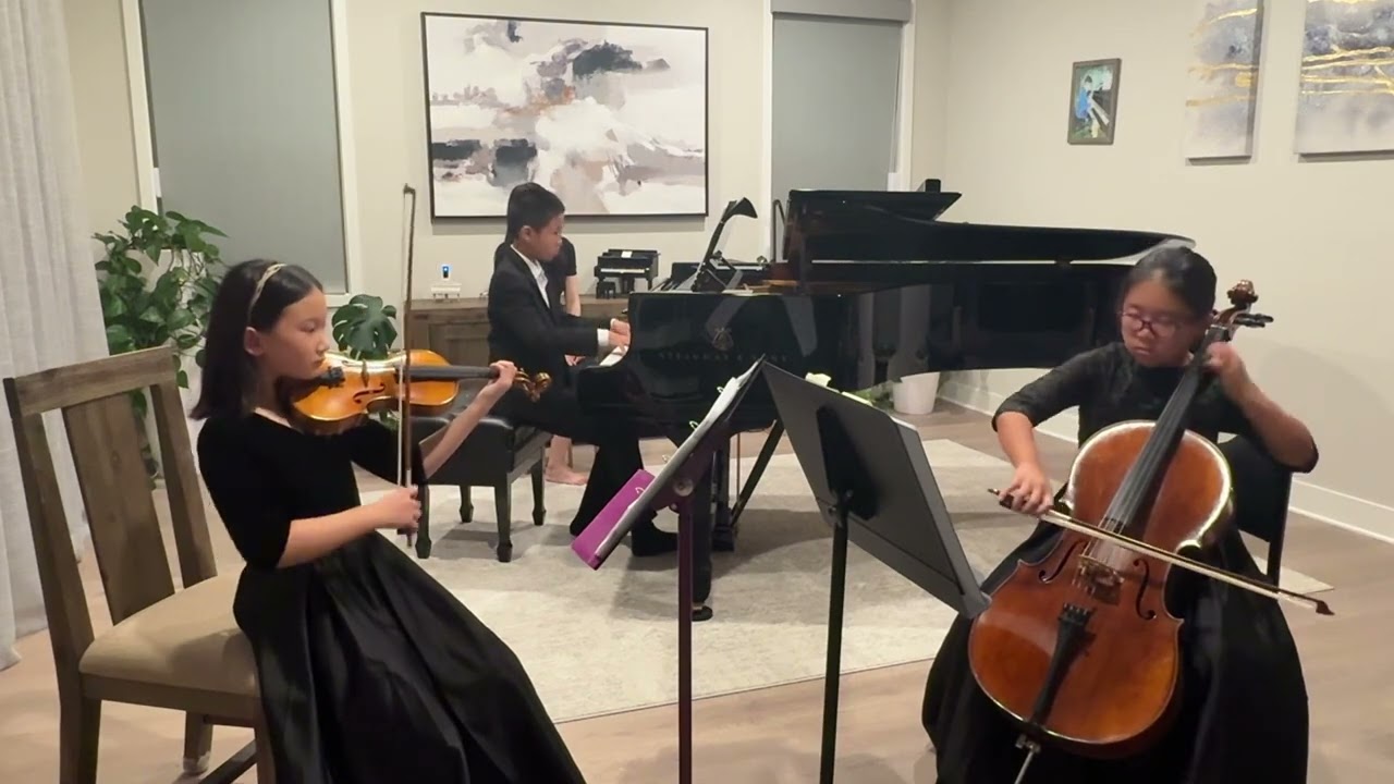 Beethoven Trio No. 3 in C minor, Op. 1, No. 3, Mvt I 20251011