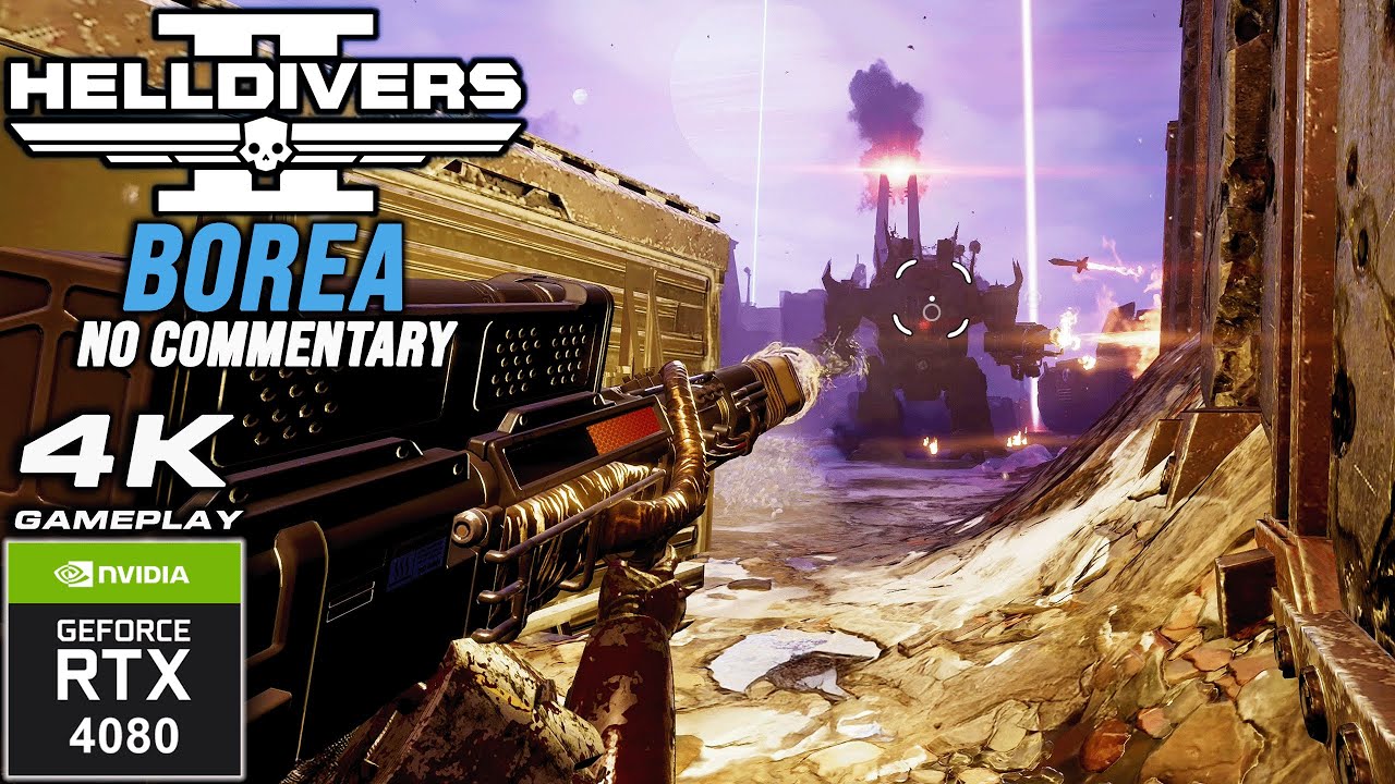 Helldivers 2: 4K Gameplay No Commentary ULTRA Settings | RTX 4080 P686