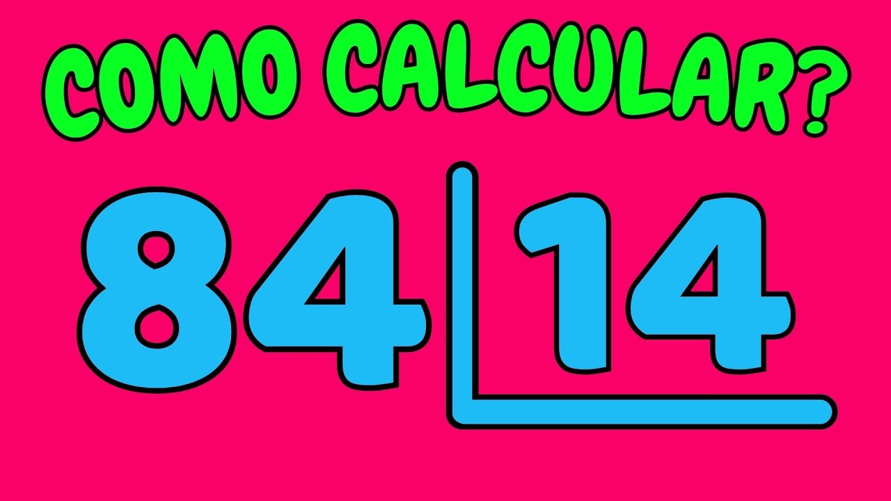 COMO CALCULAR 84 DIVIDIDO POR 14?| Dividir 84 por 14