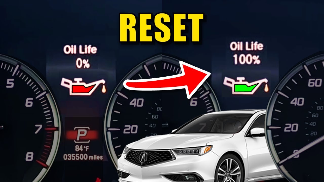 How to Reset Oil Light on Acura TLX