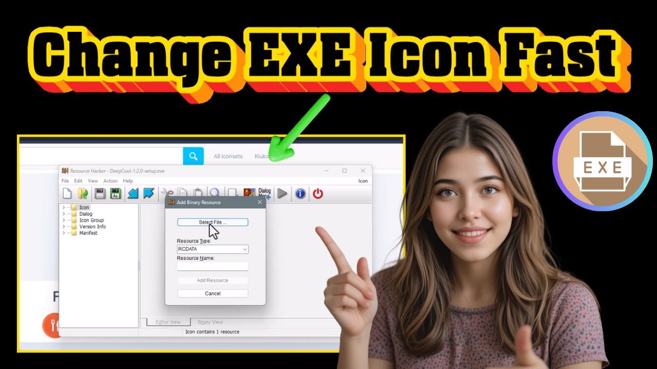 How To Change Icon Of An Exe File | Customize Executables (2025)