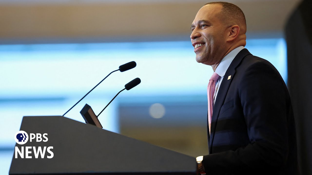 WATCH LIVE: Democratic leaders Jeffries and Aguilar speak after House passes ACA subsidies extension