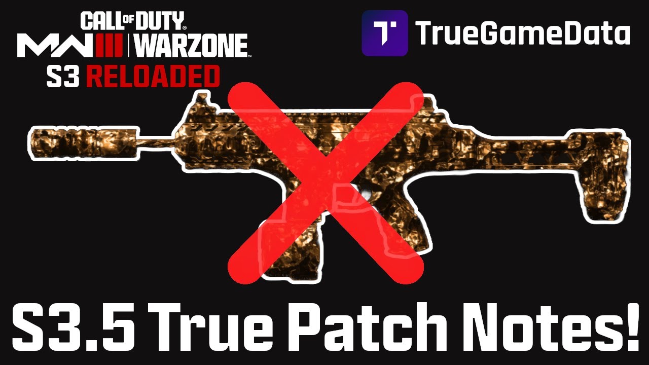 [WARZONE] Season 3 Reloaded EXACT Patch Notes! All Weapons Tested - What Changed? WZ, MWIII