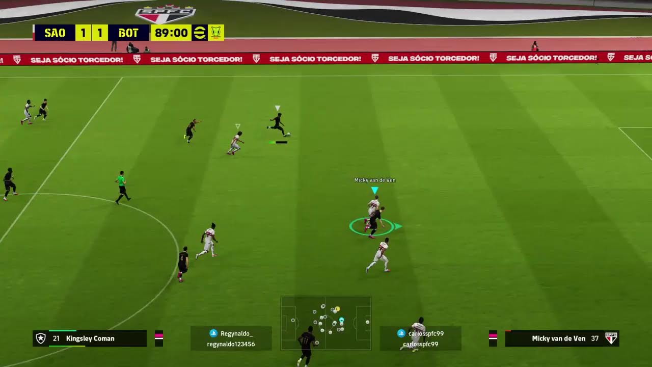 Liga São Paulo x Botafogo