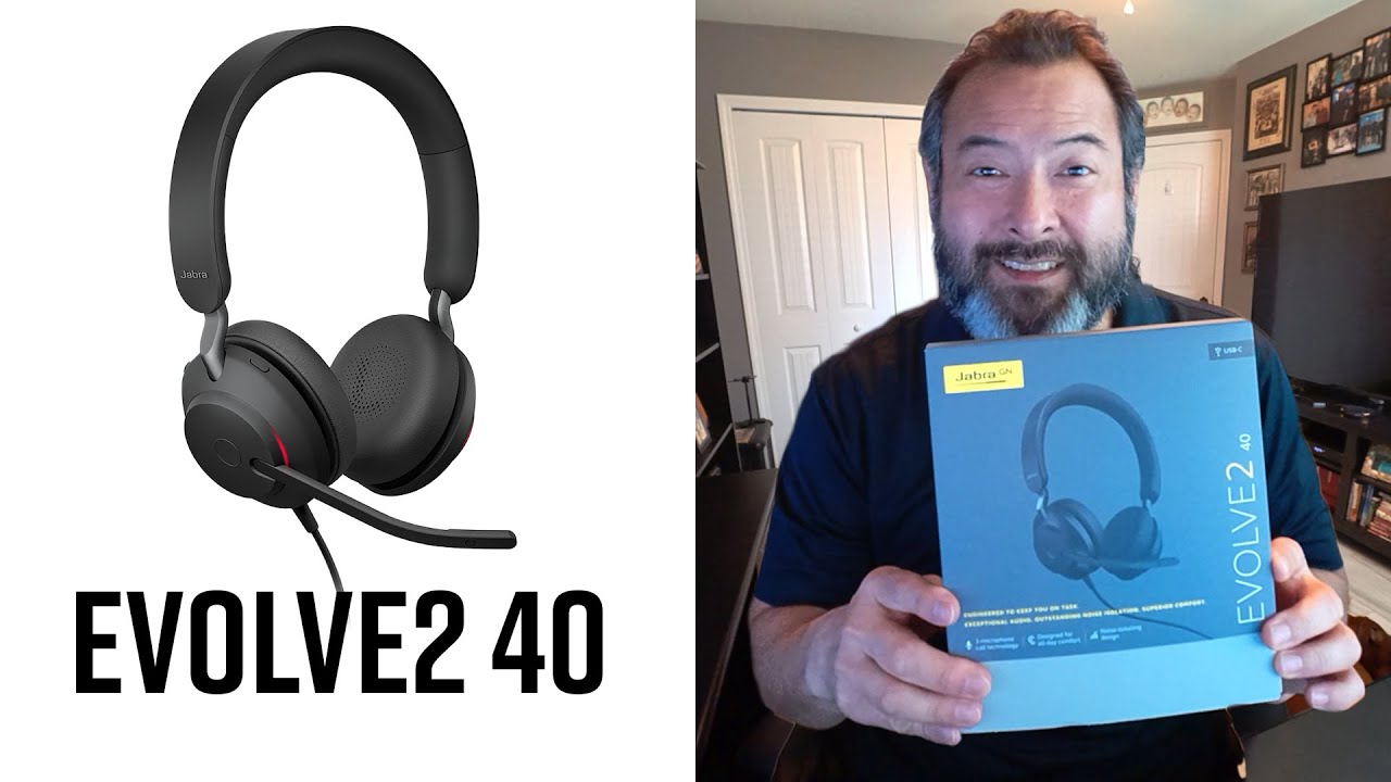Jabra Evolve2 40 - First Look & Mic Test!