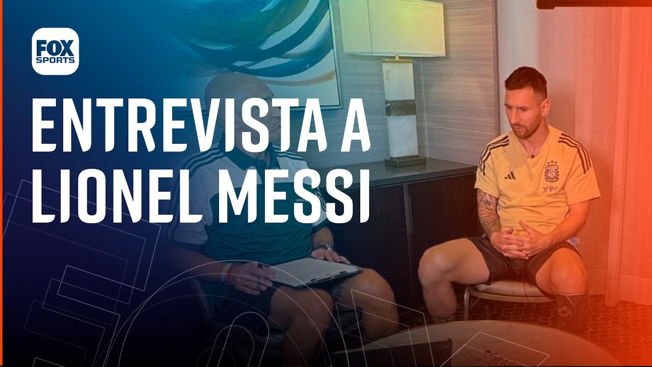 ENTREVISTA COMPLETA CON MESSI, EN LA PREVIA A LA FINAL DE LA COPA AMÉRICA