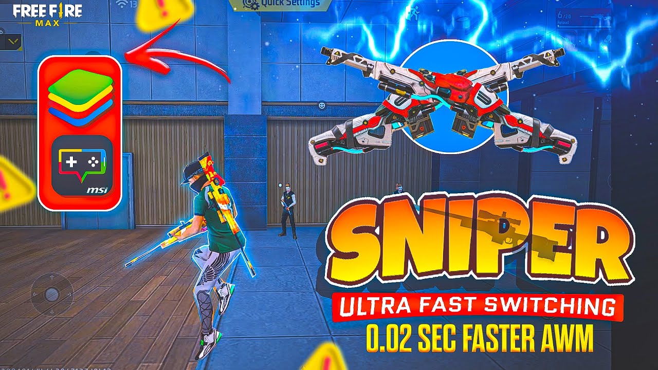 Ultra Fast Sniper Macro part 2 revealed For Bluestacks + No Need Panel