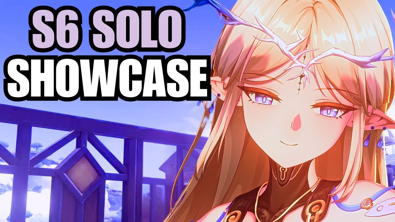 S6 Cartethyia Solo No Hit VS All Tower Of Adversity Bosses Wuthering Waves