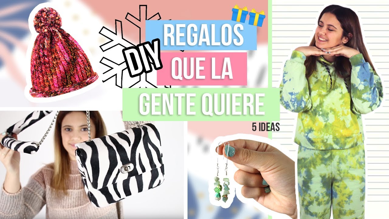 DIY 5 REGALOS que la gente realmente quiere🎁 FÁCIL, RÁPIDO Y BARATO