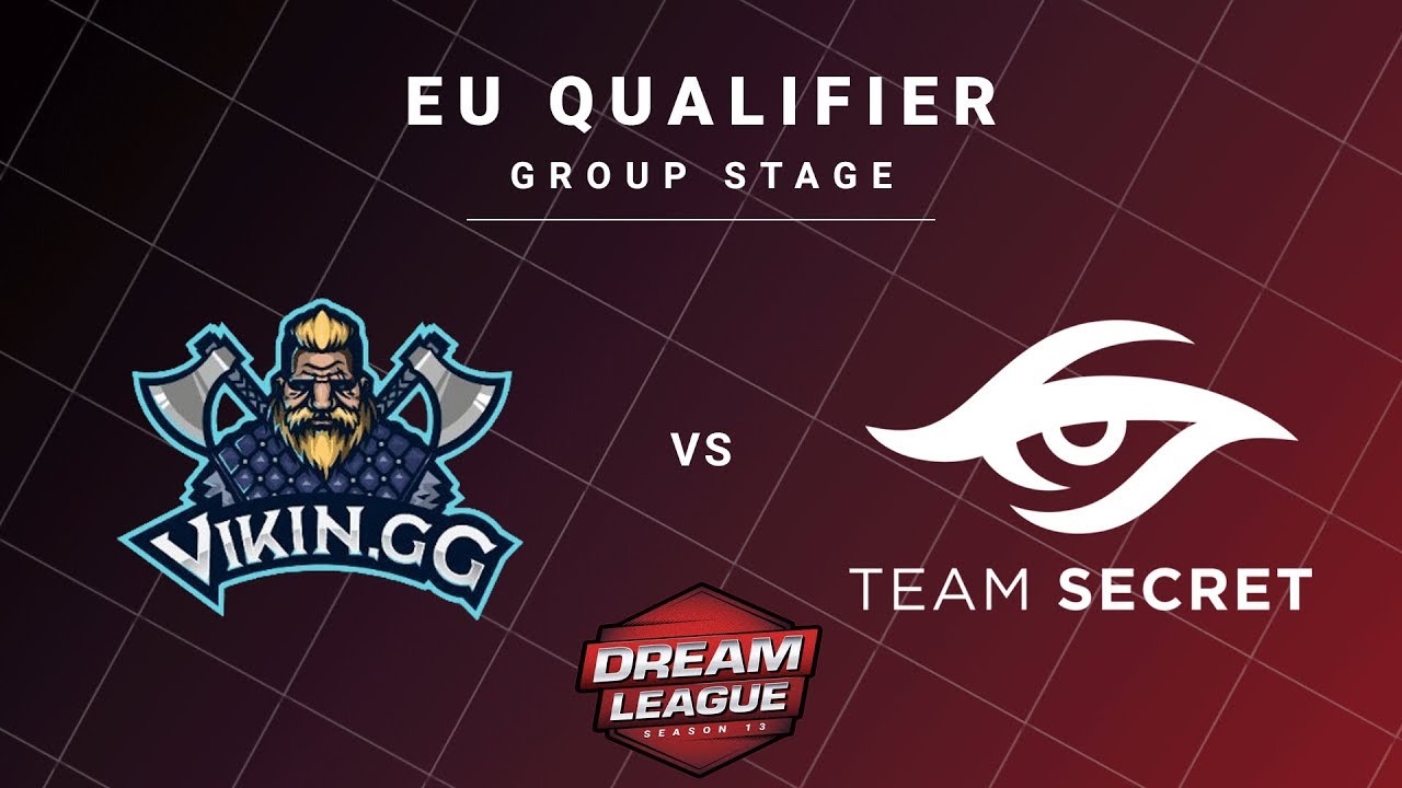 Vikin.gg vs Team Secret Game 2 - DreamLeague S13 EU Qualifiers: Group Stage