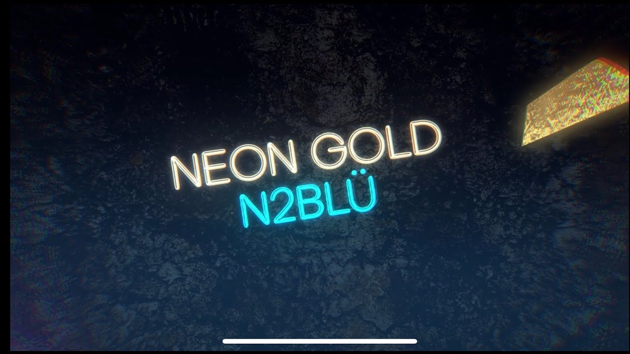 N2BL&Uuml; - Neon Gold (Official Lyric Video)