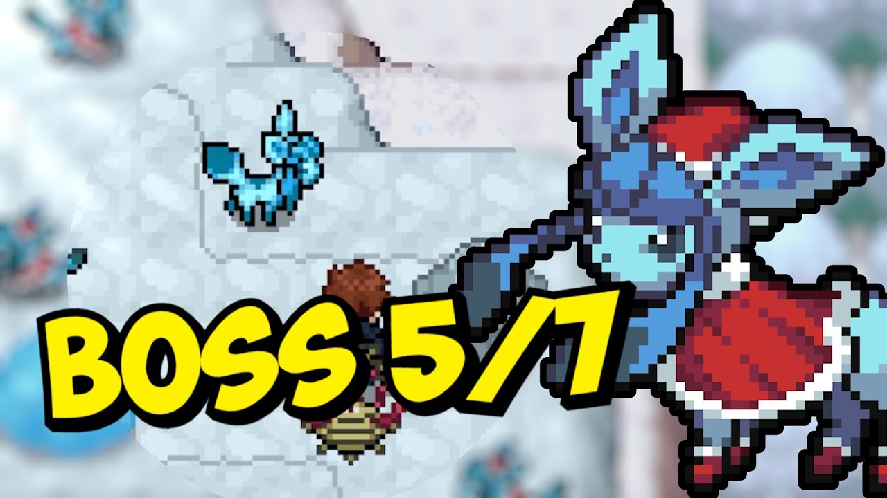 Derrotando Glaceon - QUINTO BOSS Natalino [5/7] - PokeFallen