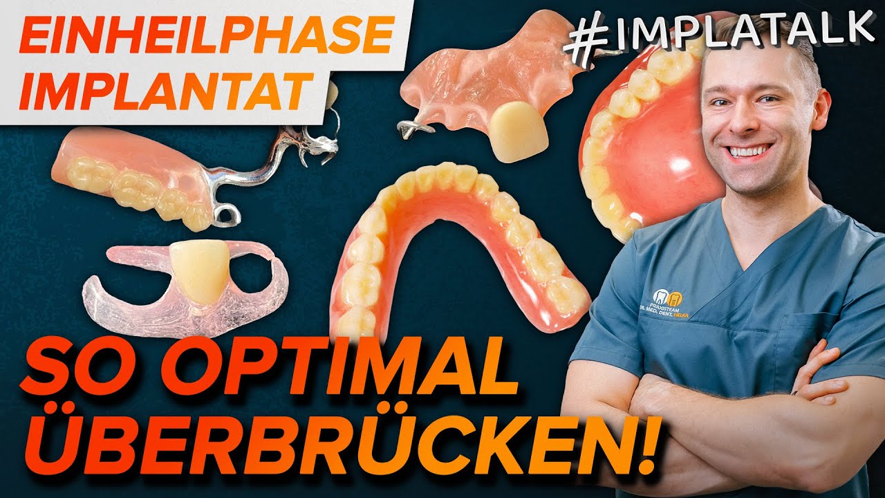 Provisorium nach Implantation - So überstehst du die Einheilphase optimal!