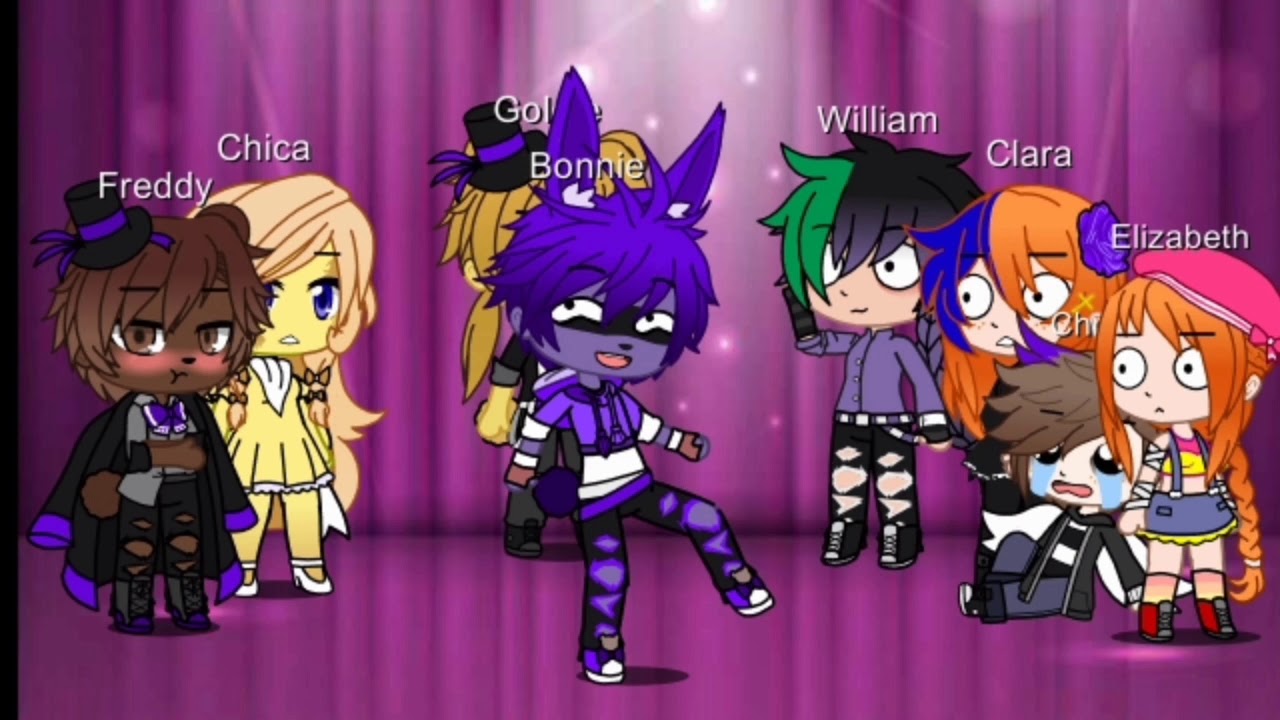 Aftons vs FNAF 1 |FNAF| Gacha club