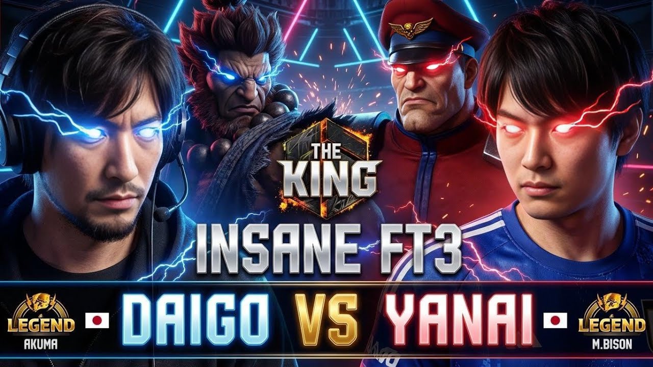🔥 SF6 ▰ DAIGO (Akuma) vs YANAI (M.bison) ▰ Street Fighter 6 🔥