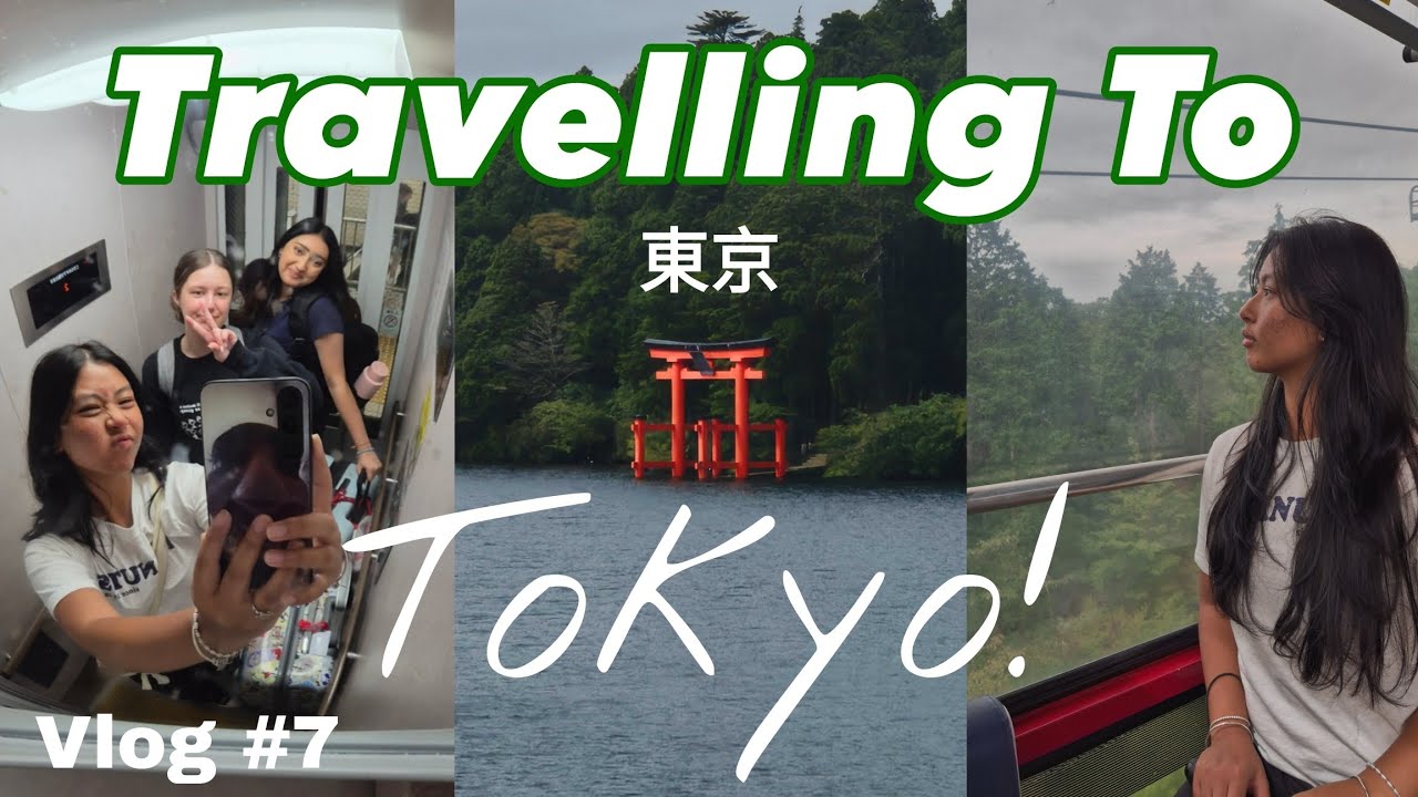Going to Tokyo✨️🇯🇵 |Bullet train| Mt Fuji| Hakone|