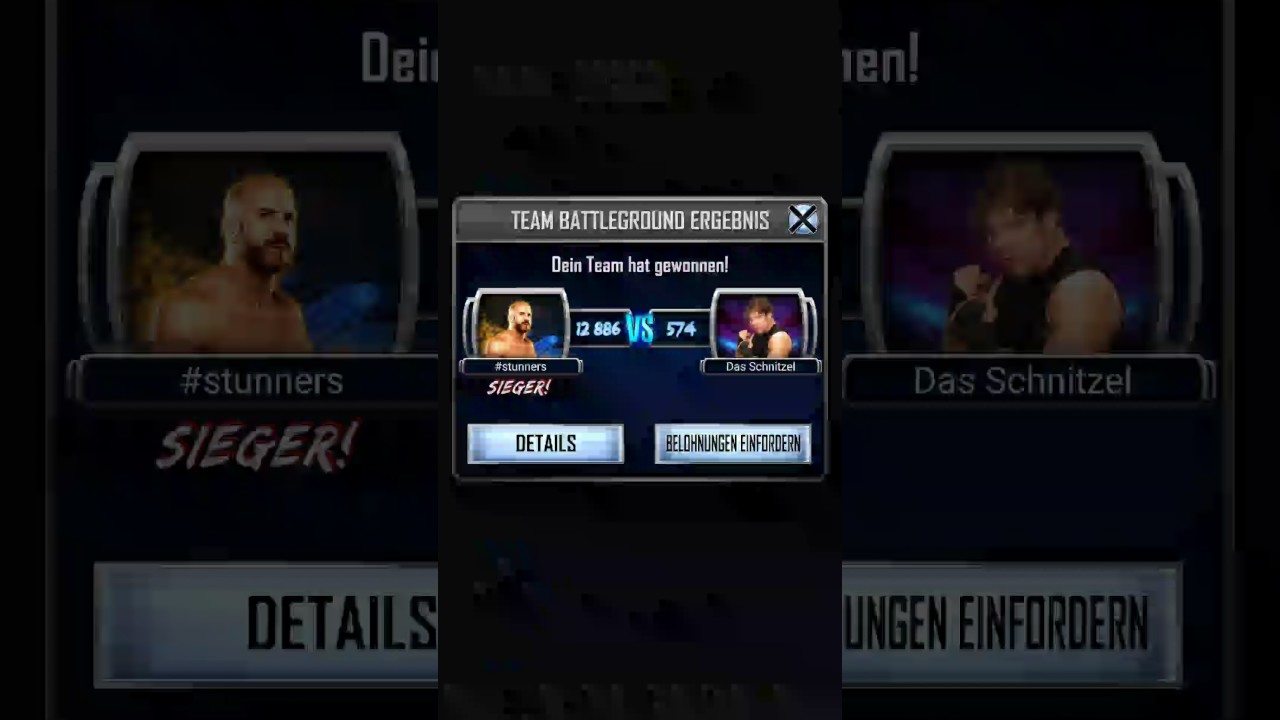 WWE Supercard Team battleground!