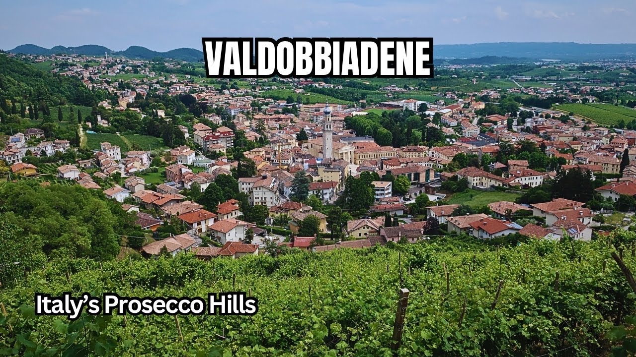 Valdobbiadene Prosecco Hills Driving Tour  [HD] | Italy’s Most Beautiful Wine Region