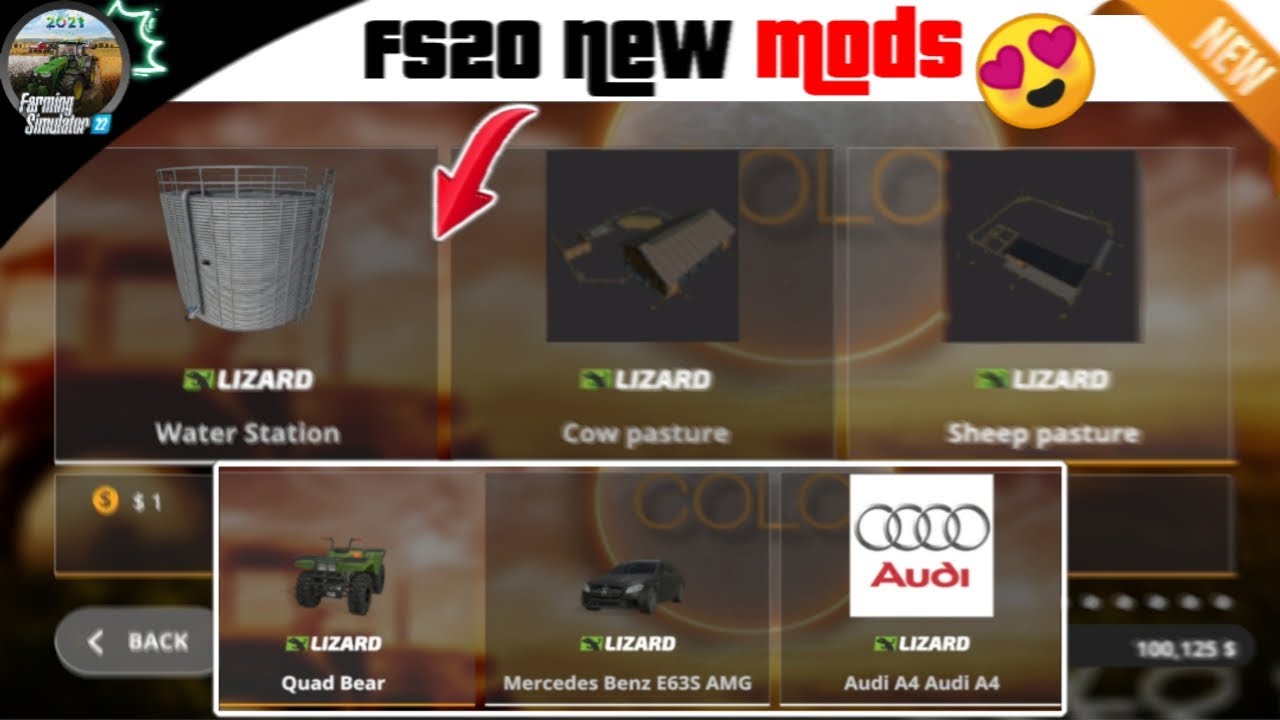 Farming simulator 20 |New Mods vehicles Review 😜