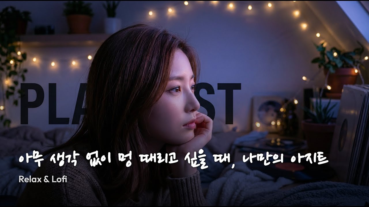 playlist [힐링 #5]🧸 아무 생각 없이 멍 때리고 싶을 때, 나만의 아지트 | Relax & Lofi