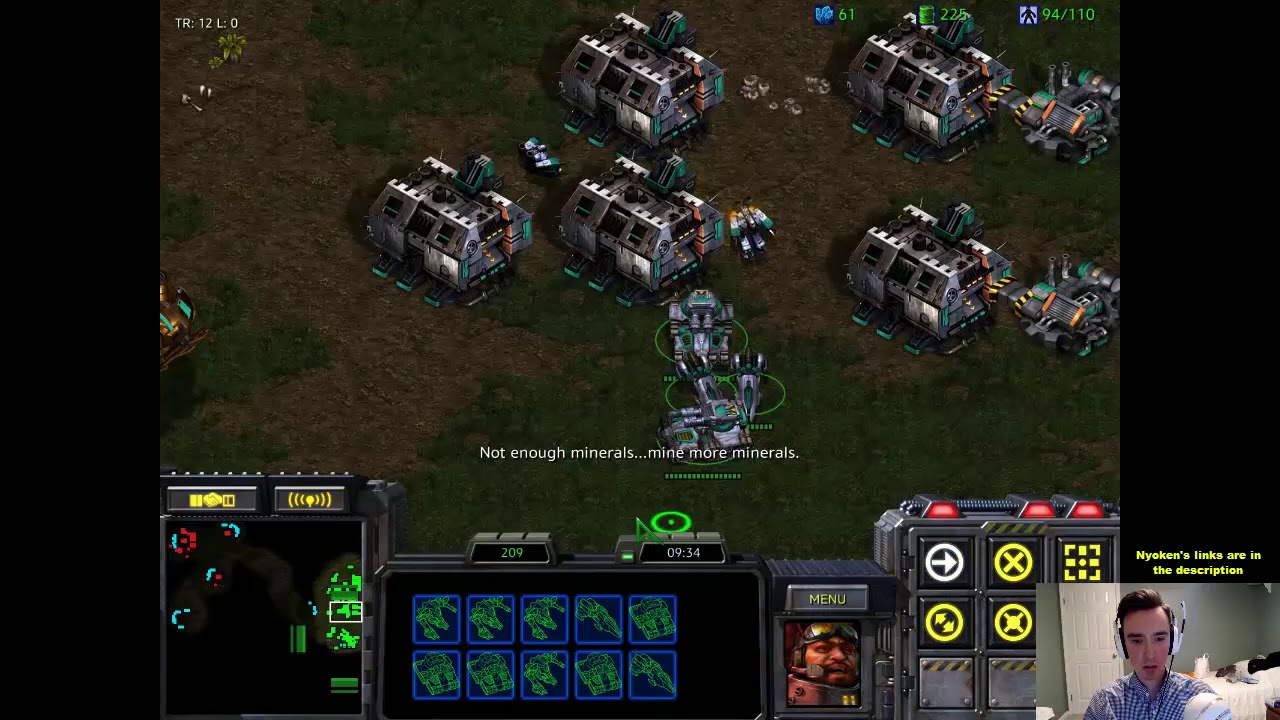 StarCraft Remastered - 1v1 Nyoken's Games of SC:R (T) vs dudghkswl (P) Longinus