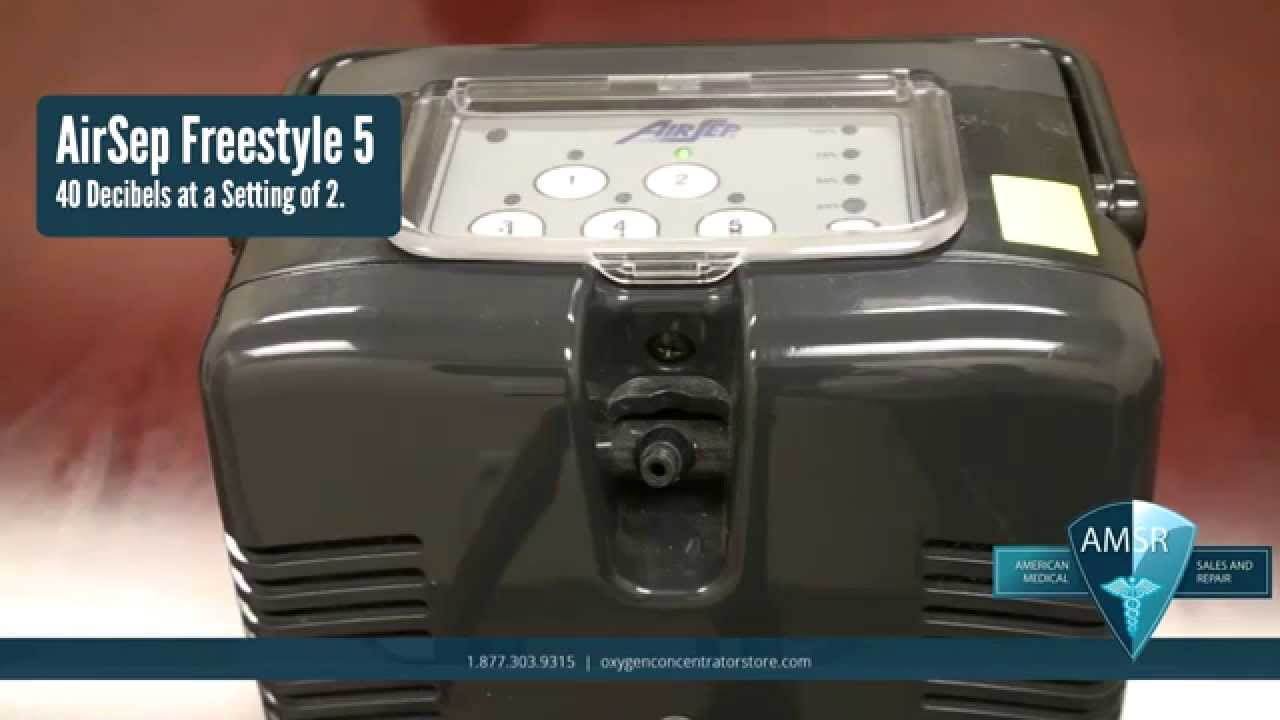 AirSep Freestyle 5 Noise/Decibel Level