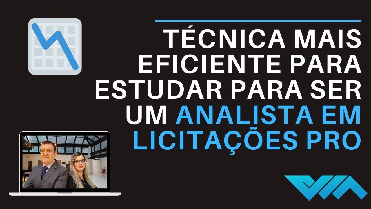 Técnica mais eficiente para estudar para ser um Analista em Licitações PRO